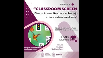 ClassRoom Screen, Pizarra interactiva para el trabajo colaborativo en el aula