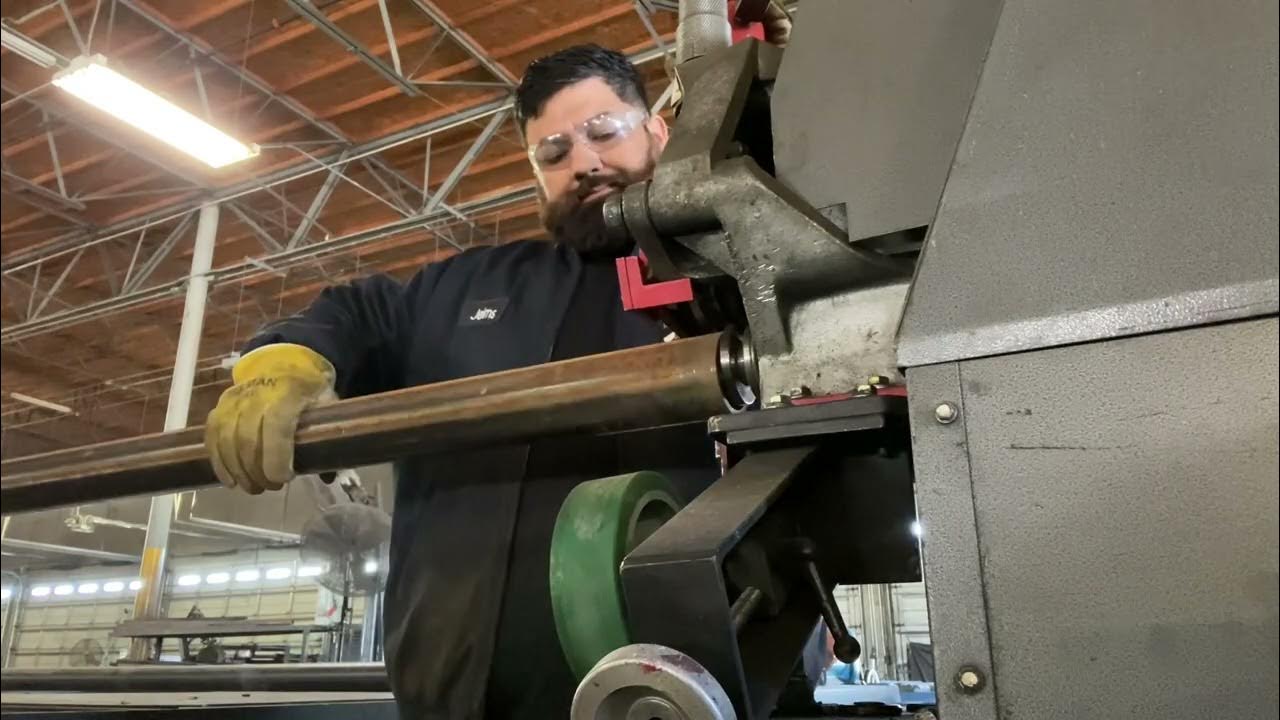 Grooving 2 1/2 SCH 40 pipe… 21ft YouTube