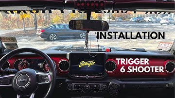 Installing the TRIGGER 6 SHOOTER System On the Jeep JL WRANGLER!!