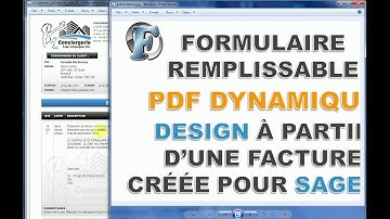 SERVICES DE PROGRAMMATION PDF DYNAMIQUE (REMPLISSABLE) D
