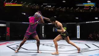 UFC 4 TAUNTS GONE WRONG featuring FuzzyFangZ as Amanda Nunez