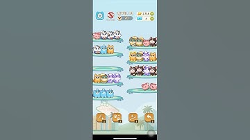 Color Cat Sort Cute Cat Game Level 83 #shorts #shortsfeed #cat #gaming