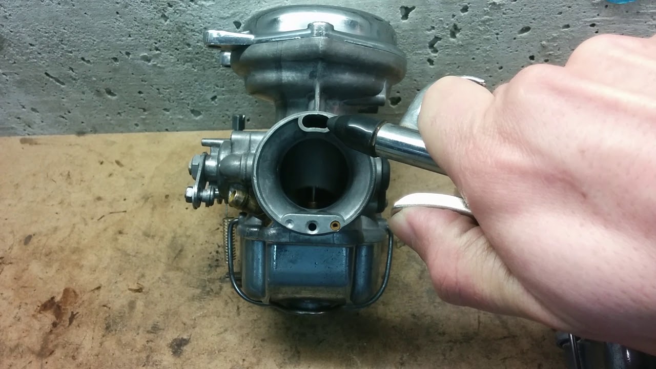 Constant velocity carburetor slide test YouTube
