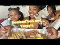 Seafood boil mukbang  with Mariyah