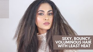 Crimped Hair Tutorial| How to crimp your hair using the Alan Truman Crimper| Voluminous HairStyle|