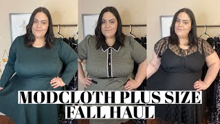 Plus Size Modcloth Fall Tryon Haul 