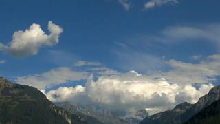 Eiger Mönch und Jungfrau, Sphinx, top of europe von Interlaken Zeitraffer