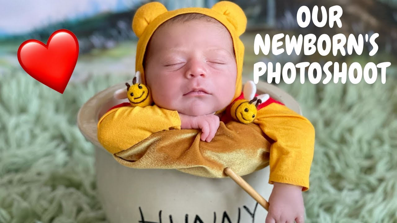 Our Disney Themed Newborn Photoshoot *So Adorable*