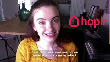 #SamenErdoor - Connecteren met je buren via Hoplr