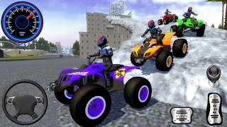 Juegos De Motos - Racing Quad Bikes Extreme Stunt Driving Offroad - Simulator 3D Android [Gameplay] screenshot 3