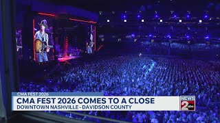 CMA Fest 2026 comes to a close