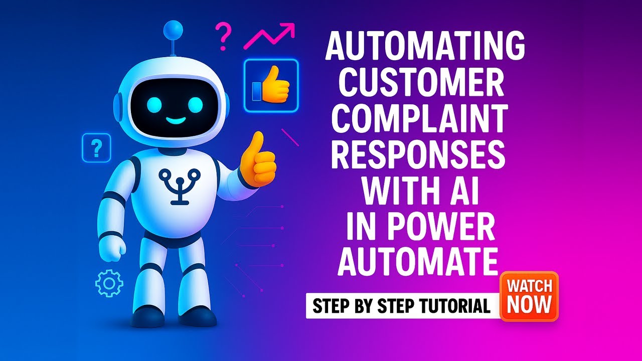 How to Use AI to Reply to Customer Complaints Automatically in Power Automate