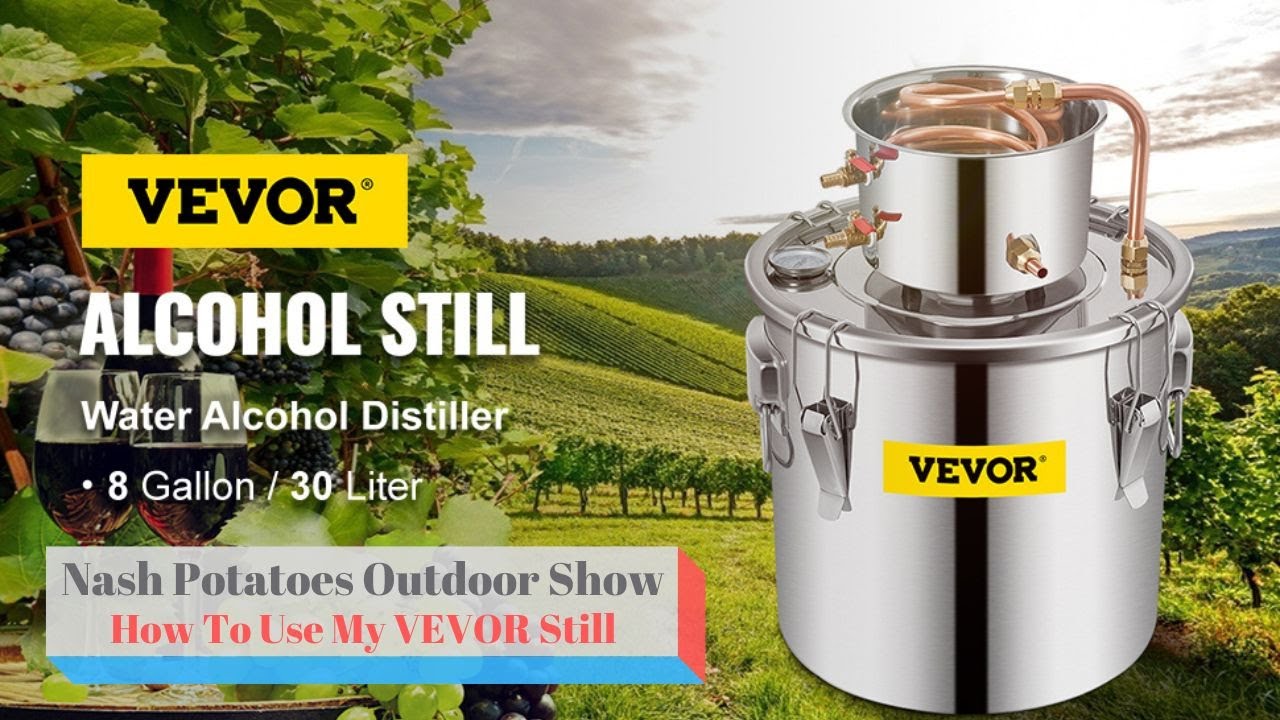  VEVOR Alcohol Still 3Gal/12L Alcohol Distiller