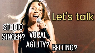 Addressing Mariah Carey.