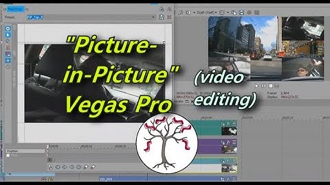 Vegas Pro Edit 17 - Picture-in-Picture (PIP)