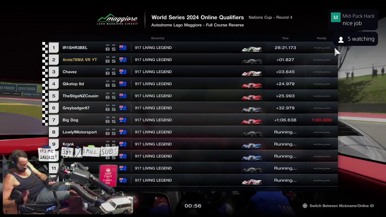 LIVE GT7 PSVR2 Nations Cup 2024 Qualifier AU NZ GT2 Rd4 Lago live-gt7-psvr2-nations-cup-2024-qualifier-au-nz-gt2-rd4-lago