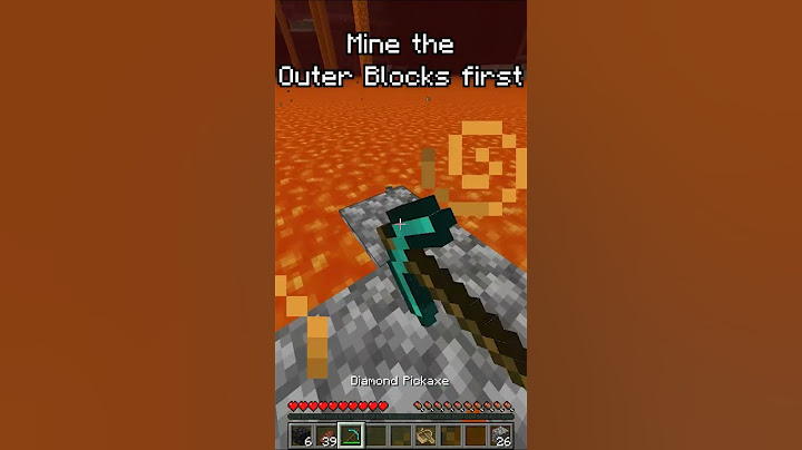 How to find Netherite in a lava pool! (1.19+) #shorts