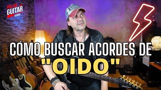 Cómo sacar los ACORDES de una canción de 'OIDO'