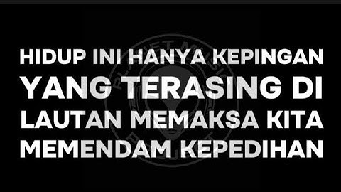 PAS BAND_KESEPIAN KITA_GUITAR BACKING TRACK (BASS, DRUM & LYRIC) @PlanetMusicProject-n4d 