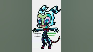 Invader Moxxie. (MINI BOSS) [Helluva Boss X Invader Zim] #HelluvaBoss #InvaderZim