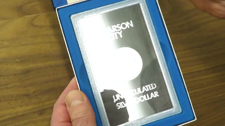 Unboxing GSA Morgan dollar (2nd edition)