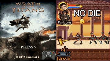 (wrath of Titan ) Java gameplay all levels complete.,,no die