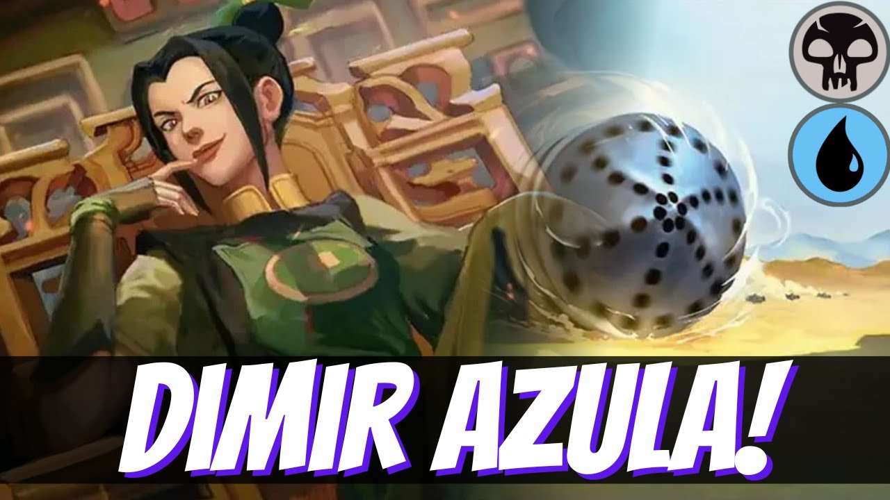 Димир Азула проект MTG Arena Deck a Day # 334