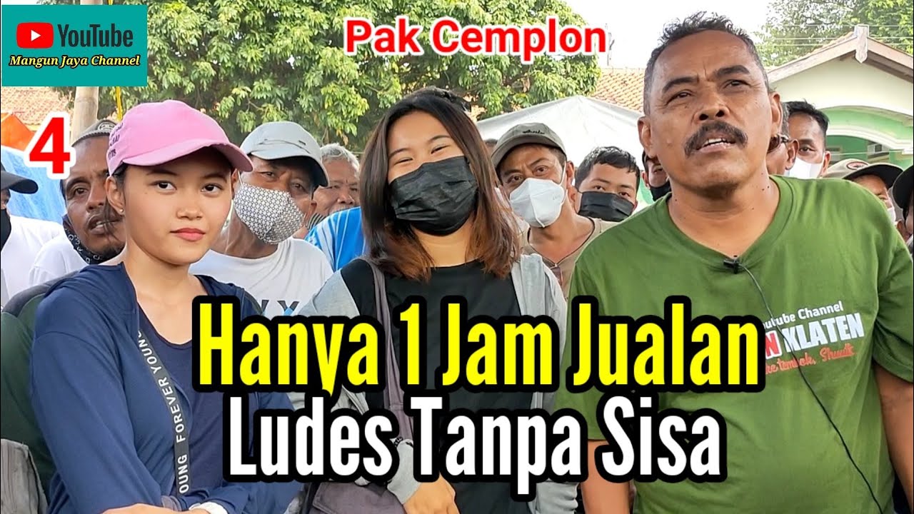 Hanya 1 Jam Jualan Ludes Tanpa Sisa