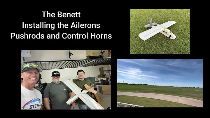 Installing the Push Rods and Control Horns