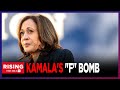 Kamala harris phony attempt to be authentic veep drops fbomb in speech