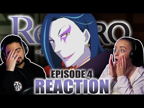 OUR FIRST ISEKAI! Re:ZERO Episode 4 REACTION!