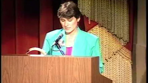 1990 Goldman Environmental Prize Ceremony: Janet G...