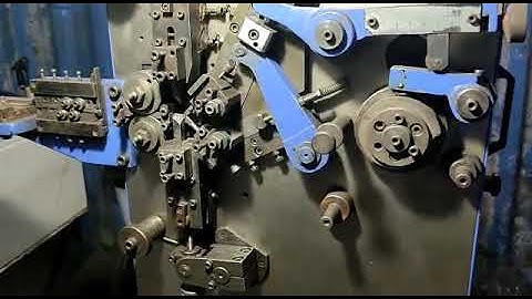 CNC Spring compressor spring #machine
