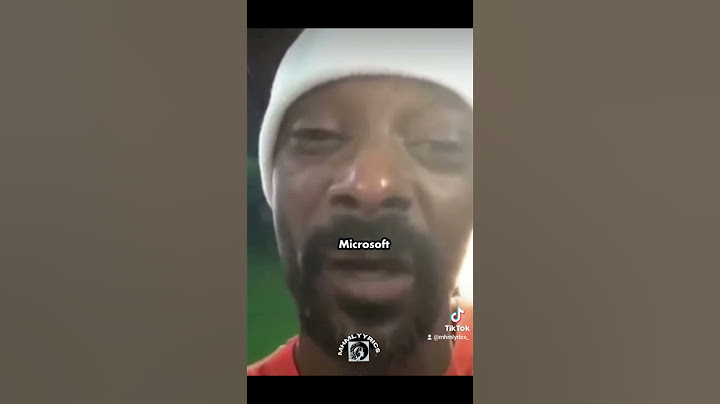 Le coup de pression de Snoop Dogg 😭😂