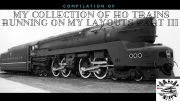 HO Scale Model Trains running on our layouts Part III