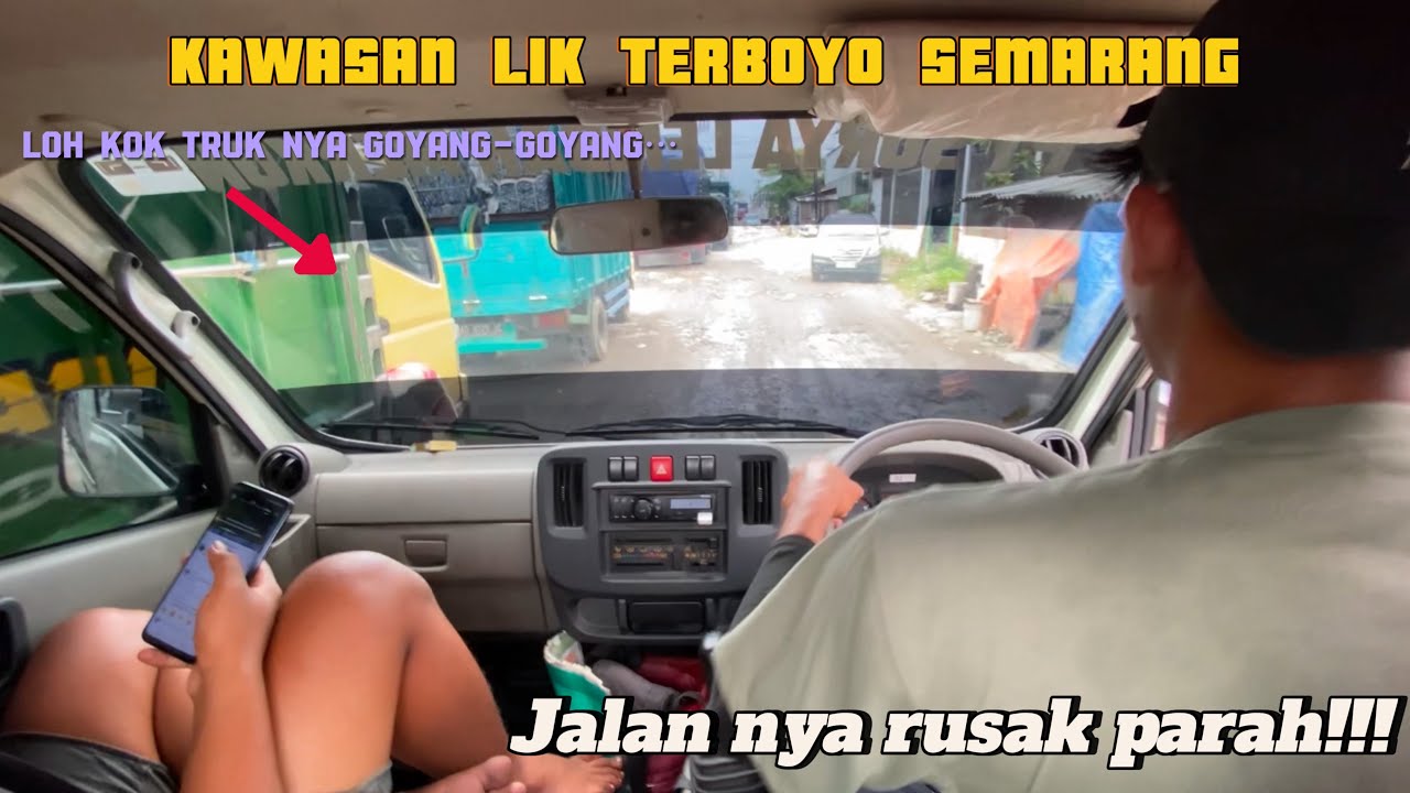 Otw KAWASAN INDUSTRI LIK TERBOYO!!! Medan nya hancur!! Seluruh kabin goyaanngg