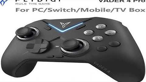 Flydigi Vader 4 Pro Gaming Controller, Force-switchable Tirgger Support, For PC/NS/Mobile/
