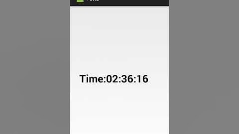 How to Make Time App in sketchware