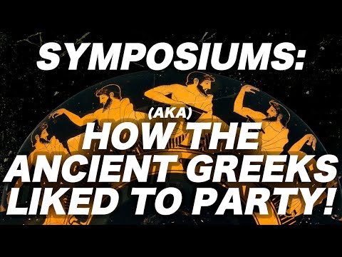 Video: In the ancient Greek symposium wine mus nrog dab tsi?