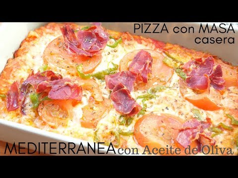 Video: Masa De Pizza Con Aceite De Oliva