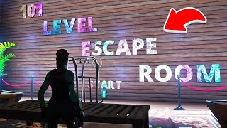 101 Level Escape Room Fortnite (World Record)