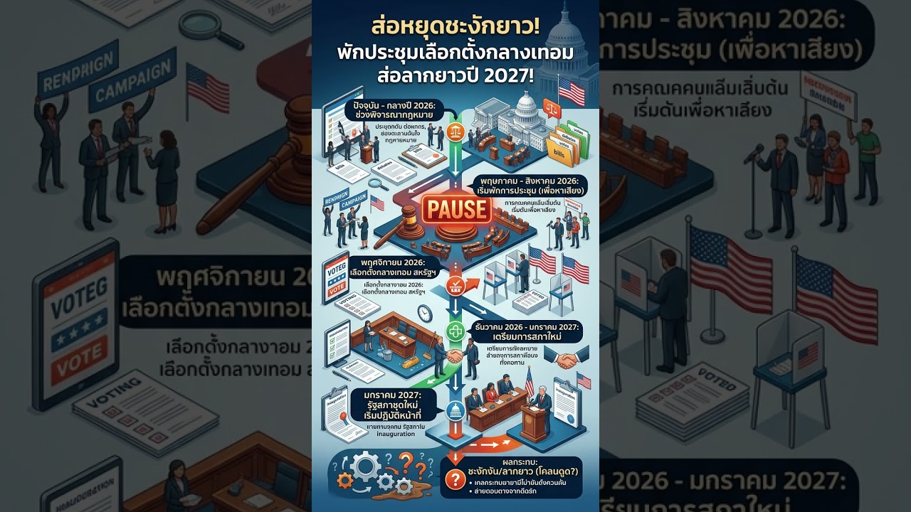 วุฒิสภาสหรัฐฯ โหวตคว่ำ CLARITY Act! บิตคอยน์ดิ่งหลุด 75,000$ - กฎหมายคริปโตส่อชะงักยาว!