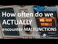 How often do we encounter System Malfunctions and what are they? | Real 737 Pilot