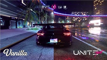 Need for Speed Heat: Vanilla vs. UNITE Mods + Reshade | Graphics & FPS Comparison