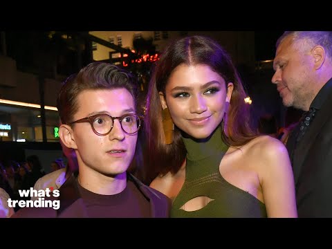 Zendaya GUSHES Over Tom Holland in New Interview