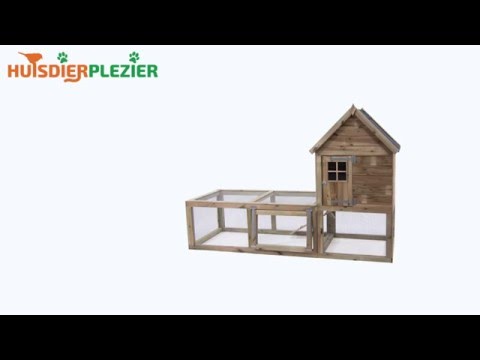 Huisdierplezier.nl | Kippenhok fleur | Kippenhok bouwen