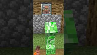 PORQUE EL CREEPER NO ATACA AL ALDEANO?!