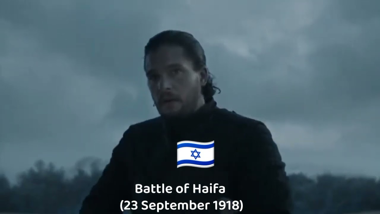 Indian Army vs Ottomans | Battle of Haifa | India helps Israel.