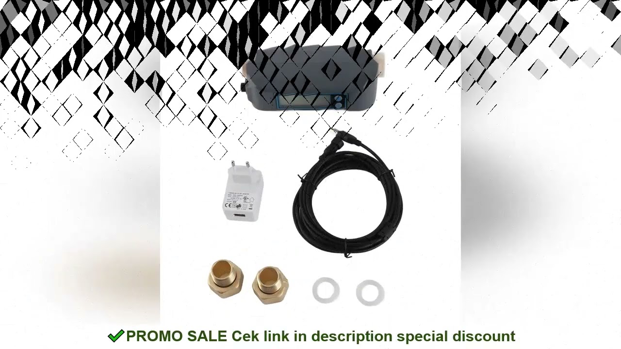 WiFi Smart Water Valve Flowmeter for Tuya Multifunctional APP Voice Control 2.4G 5G Dual Band Flowra