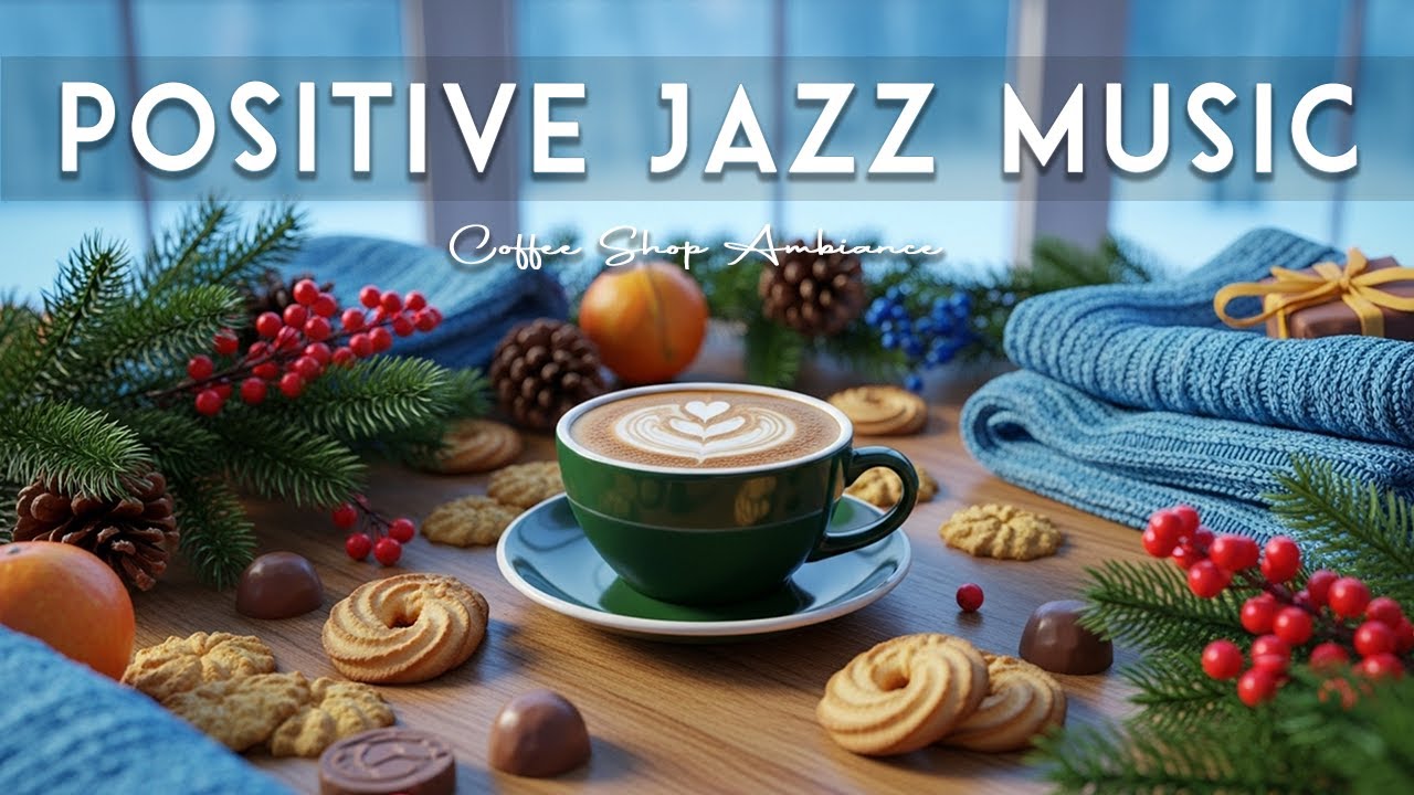 Positive Jazz Music ☕ Coffee Shop Ambiance - Sweet Bossa Nova Instrumental for Relaxing